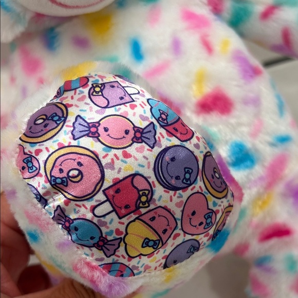 Build-A-Bear BAB Shopkins Puppy Dog Plush Confetti Hearts Cupcake 16” - Picture 5 of 10